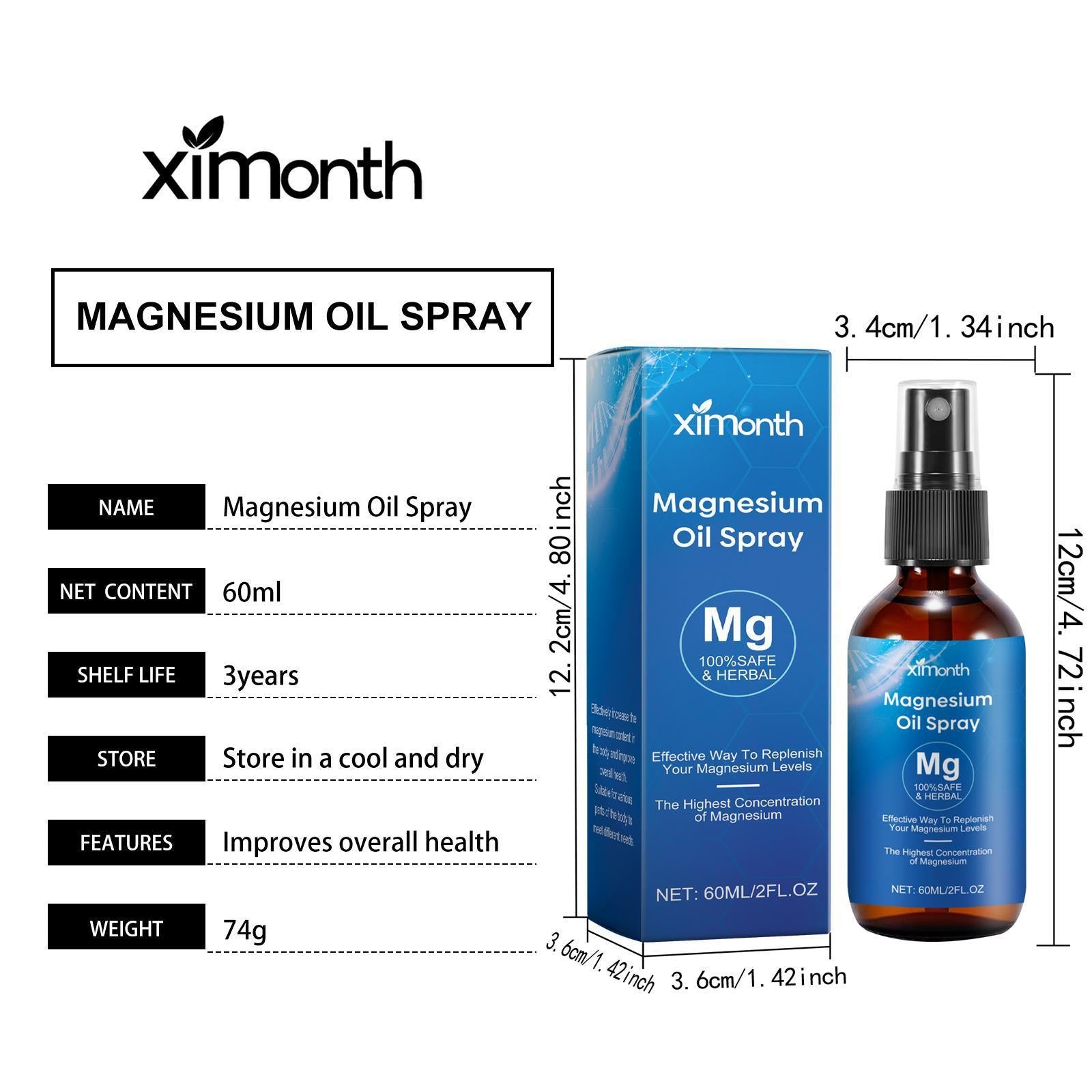 Ximengs Sleep Aid Essential Oil Spray Improves Sleep And Relieves Discomfort At Night - 5 - CJ