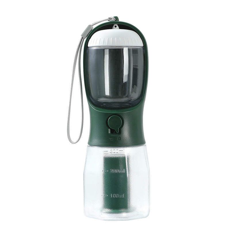 Dog Water Cup Drinking Food Garbage Bag Three - in - one Portable Small Multi - functional Pet Cups Pets Supplies - 0 - CJ