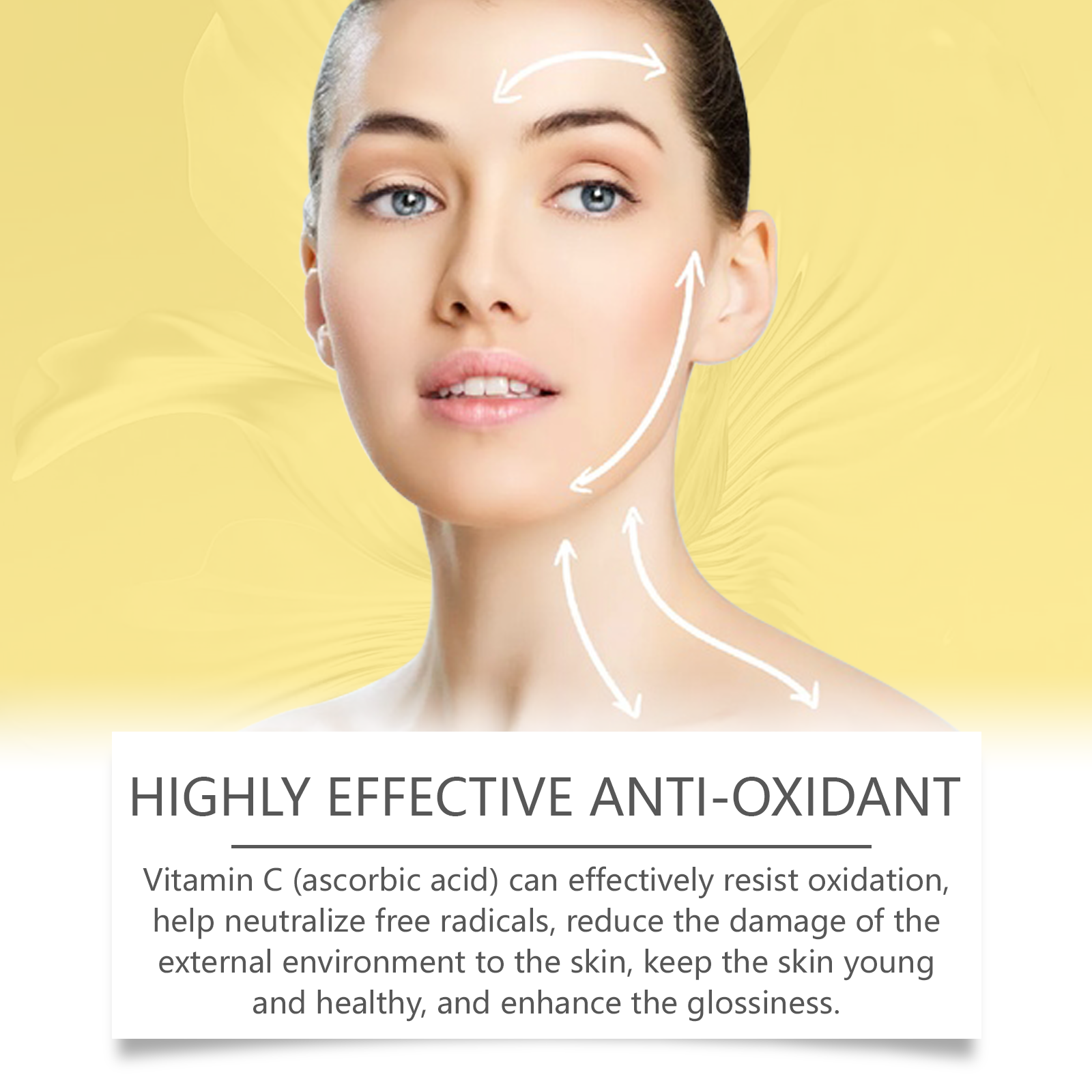 OUHOE Vitamin C Moisturizing Essence Gentle Moisturizing Firming Skin Hydrating Skin Care Essence - 5 - CJ