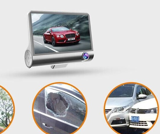 1080P High - definition Three - record Driving Recorder - 0 - CJ