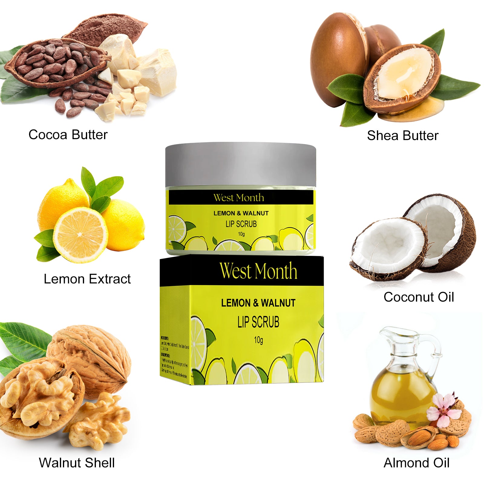 West&Month Lip Scrub, Fade Lip Lines Repair Dead Lip Skin, Prevent Dry And Crack Moisturizing Lip Balm - 5 - CJ
