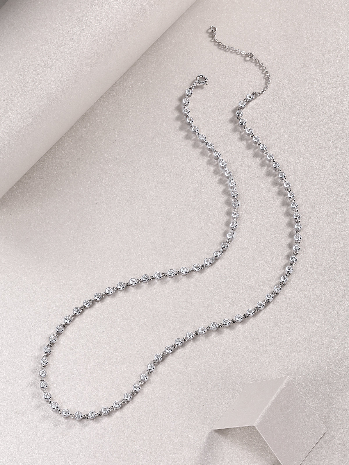 1Heart - to - heart - A Fashionable And Luxurious Diamond Jewelry Pendant Set With Moissanite S925 Sterling Silver And Platinum Plating Prohibit TikTok sales - 5 - CJ