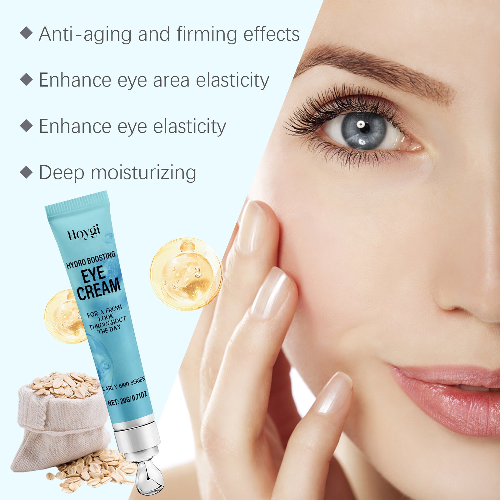 Hoygi Nourishing Eye Cream Firming And Lifting Eye Cream Hydrates And Moisturizes The Skin Around The Eyes And Nourishes And Rejuvenates The Skin Around The Eyes - 5 - CJ