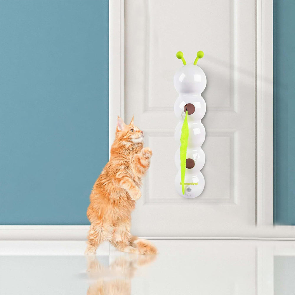 Teasing Cat Toy Automatic Pes Toy With Tail Motion Activated Kitten Toy Rechargeable Smart Interactive Cat Toy Pet Products - 0 - CJ