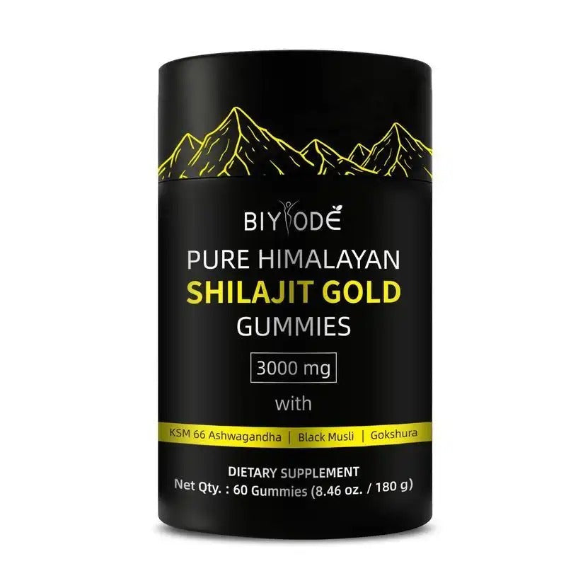 Pure Himalayan Shilajit Gummies With Ashwagandha, Gokshura & Other Herbs No Added Sugar 60 Chewables Edible Supplement - 5 - CJ