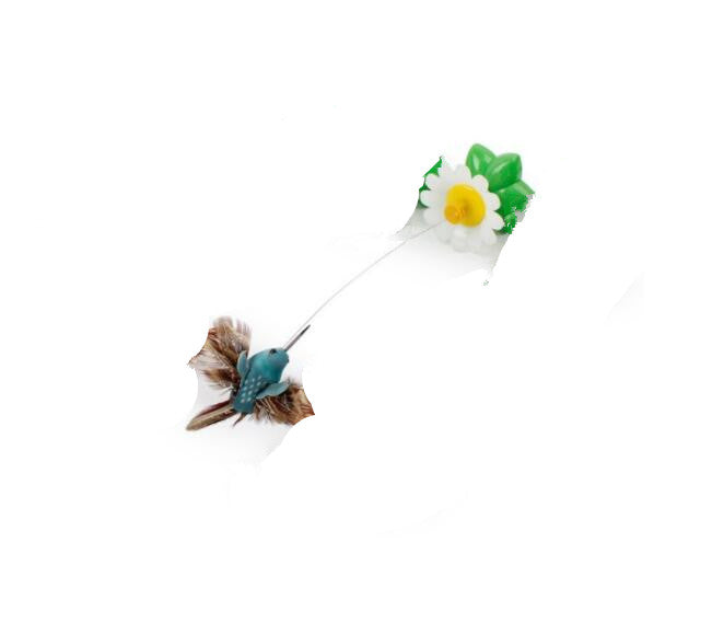 Electric Automatic Rotating Flower Pet Products - 0 - CJ - blue - bird - CJJJCWMY00014 - blue - bird
