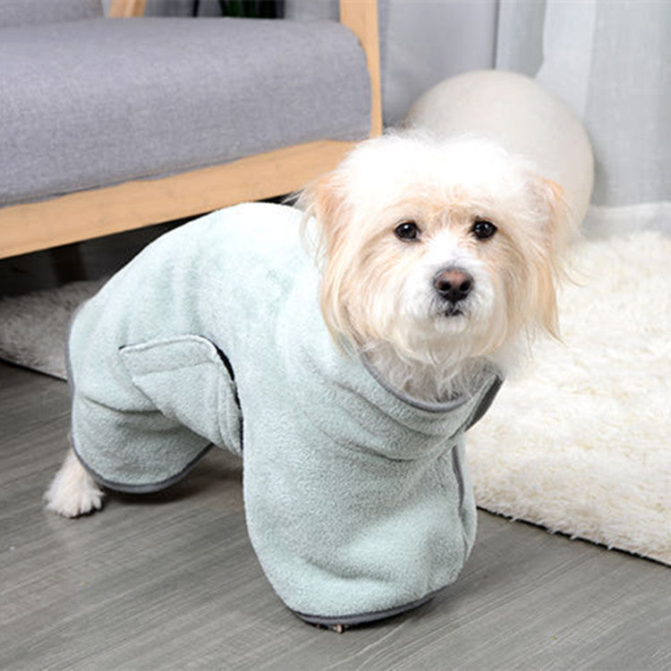 Quick - drying Pet Absorbent Towel Dog Bathrobe Pet Dog Bath Towel For Dogs Cats Microfiber Absorbent Pet Drying Towel Pet Supplies Pet Products - 0 - CJ