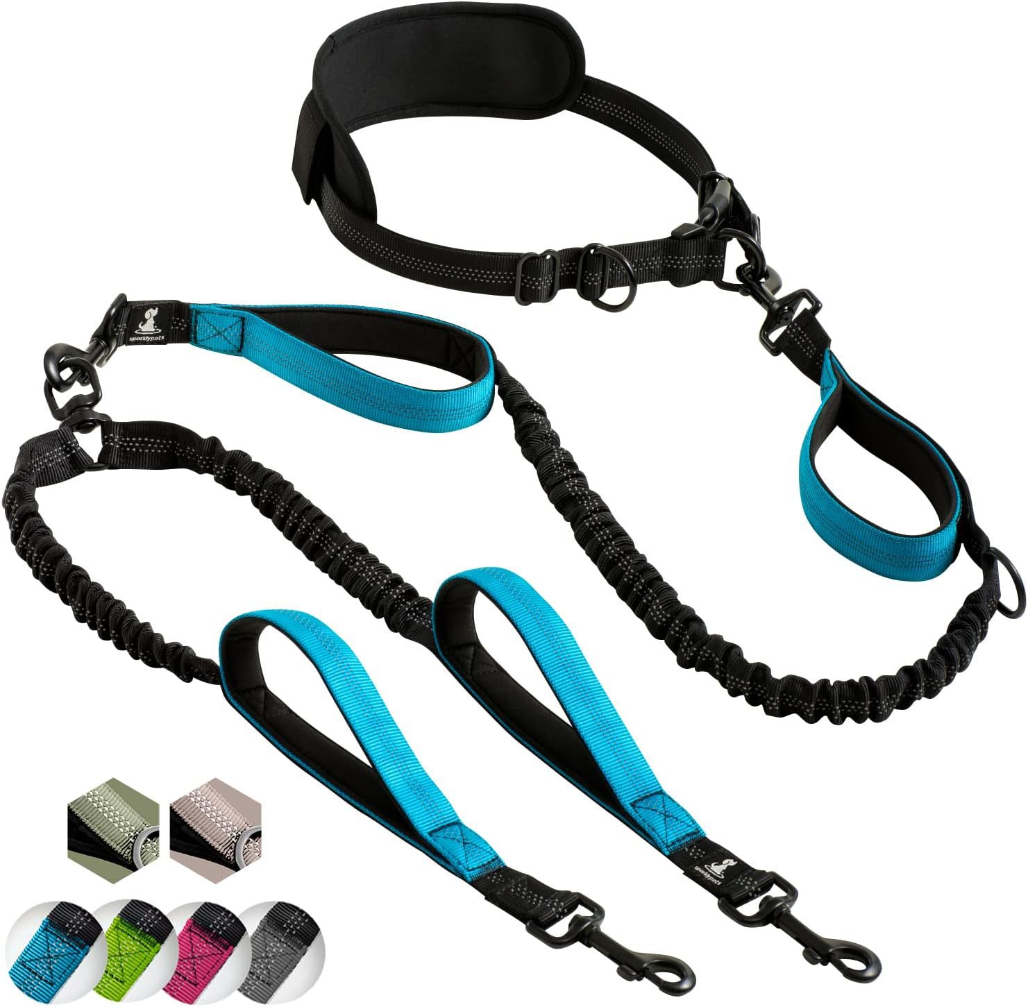 Pet Supplies Fitness Sports Running Hand Holding Rope Multifunctional Traction Belt Dog Traction - 0 - CJ