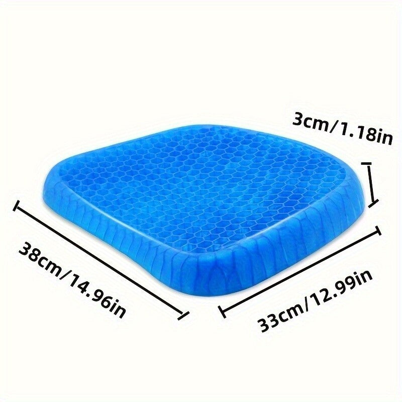 Honeycomb Breathable Gel Seat Cushion Double Thick Egg Sitting Pad Mat Non - Slip - 5 - CJ