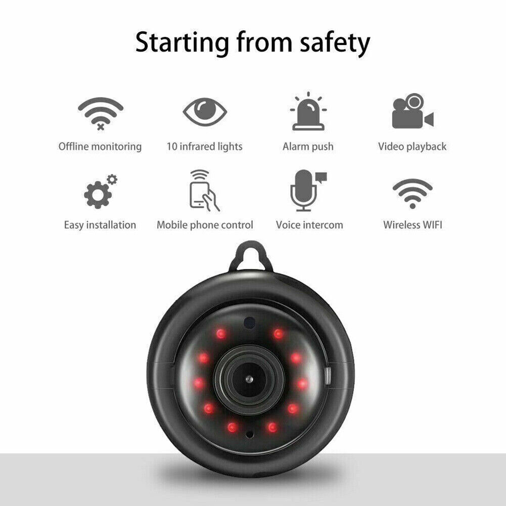 CCTV Camera WiFi 1080P Wireless IR Indoor Outdoor Security Night Vision Home CAM - 5 - CJ