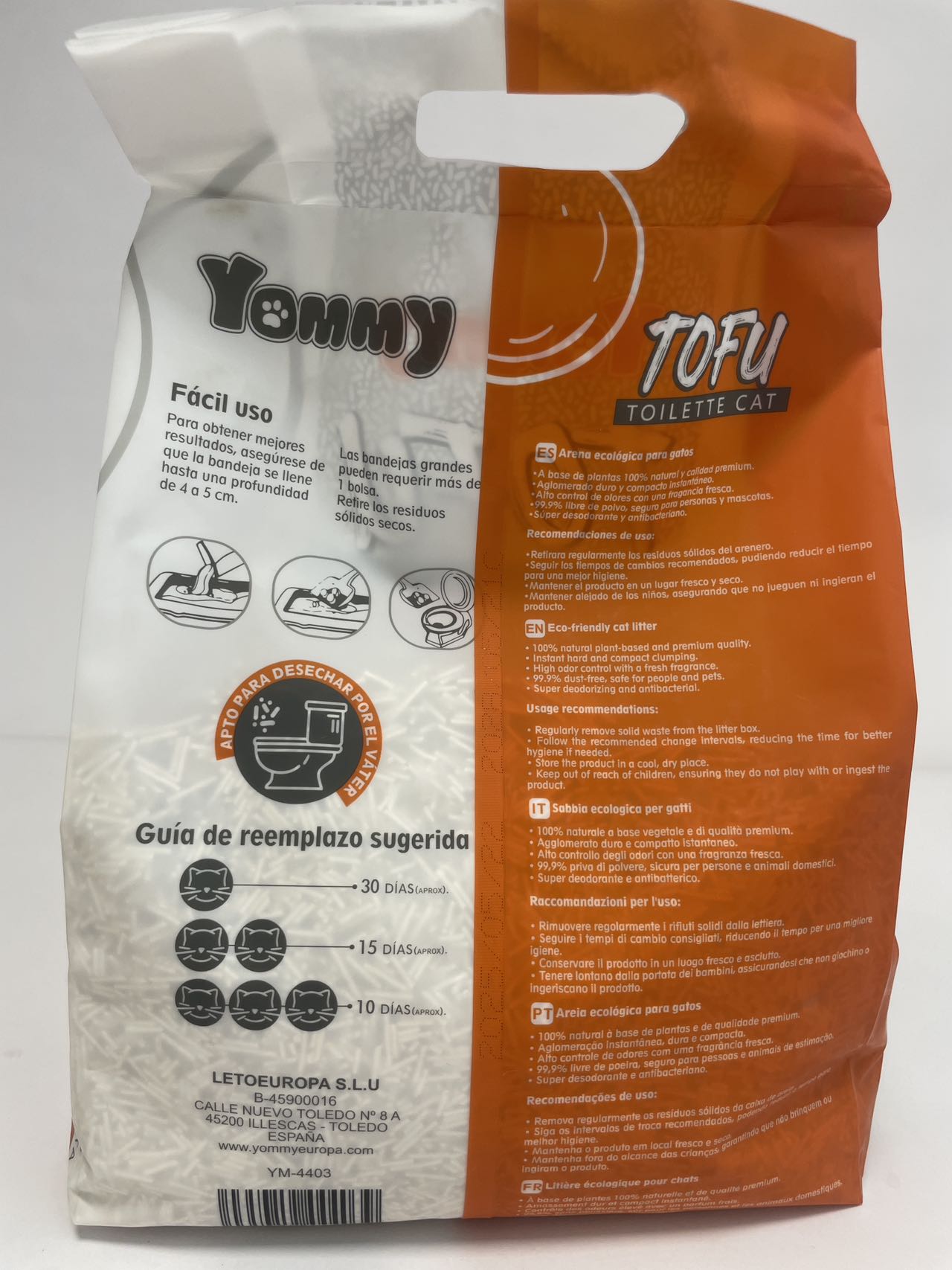 6L Pure Tofu Cat Litter - 5 - CJ