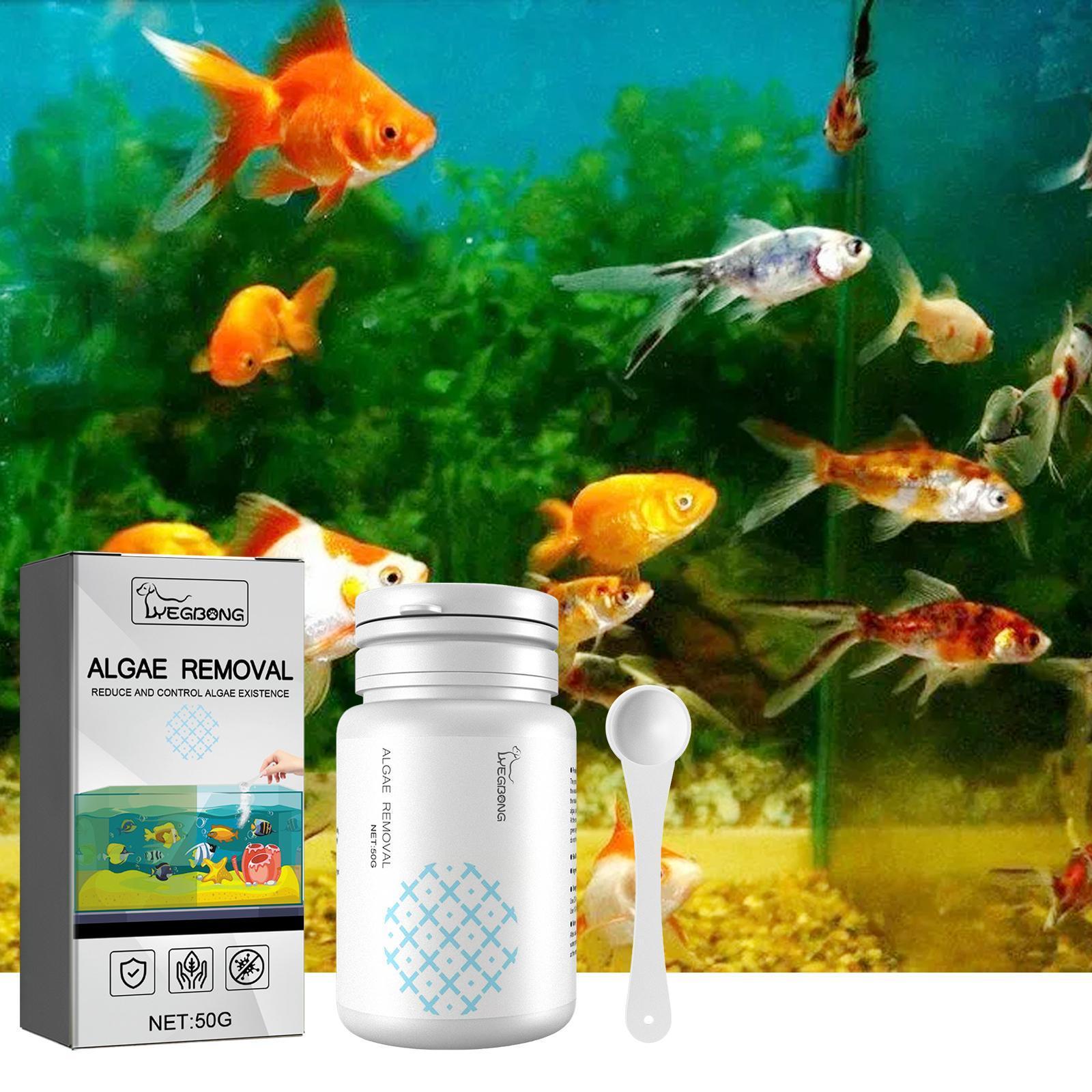 Igbondigal Lichen Fish Tank Cleaning Supplies Algaecide To Remove Moss And Green Water Algae - 5 - CJ