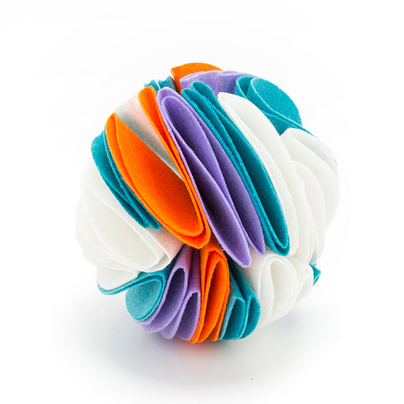 Foldable Dog Snuffle Ball Dog Training Toys Increase IQ Pet Cat Training Games Feeding Intelligence Toy - 4 - CJ