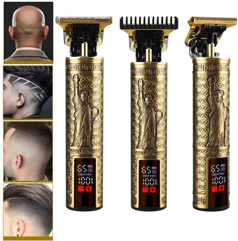 Beard Trimmer Hair Clippers Cordless Hair Cutting Kit Barber Shaving Machine For Men USB Rechargeable 1 PCS - 5 - CJ