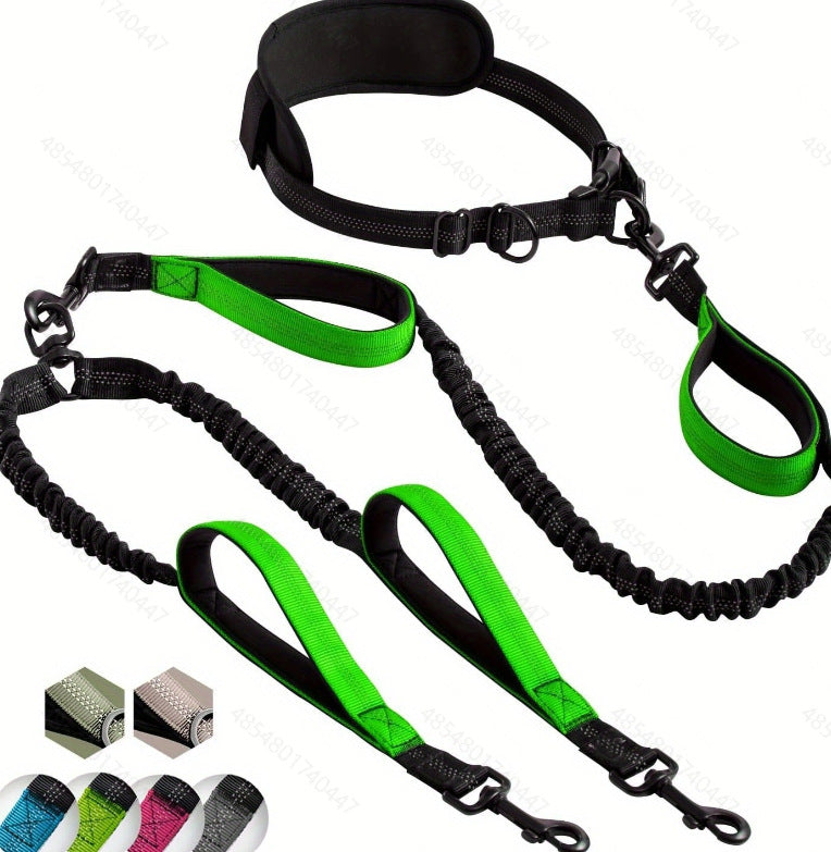 Pet Supplies Fitness Sports Running Hand Holding Rope Multifunctional Traction Belt Dog Traction - 0 - CJ