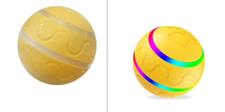 Pet New Cat Wicked Ball Toy Intelligent Ball USB Cat Toys Self Rotating Ball Automatic Rotation Ball - 0 - CJ