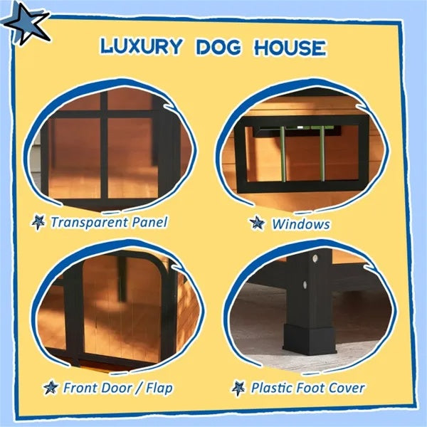 Pet Dog House - Natural Amazon Shipping Prohibited By WalMart - 5 - CJ