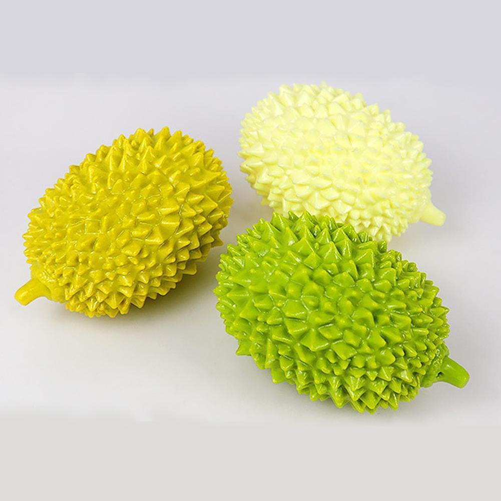 Dog Toys Durian Chew Glue Ball Pet Chewing Toys Dog Tooth Grinding Stick Very Resistant To Biting Teeth Cleaning Balls Puppy Dog Pet Safety Chew Toys Bite - Resistant Puppy Shape Durable Durian - 5 - CJ