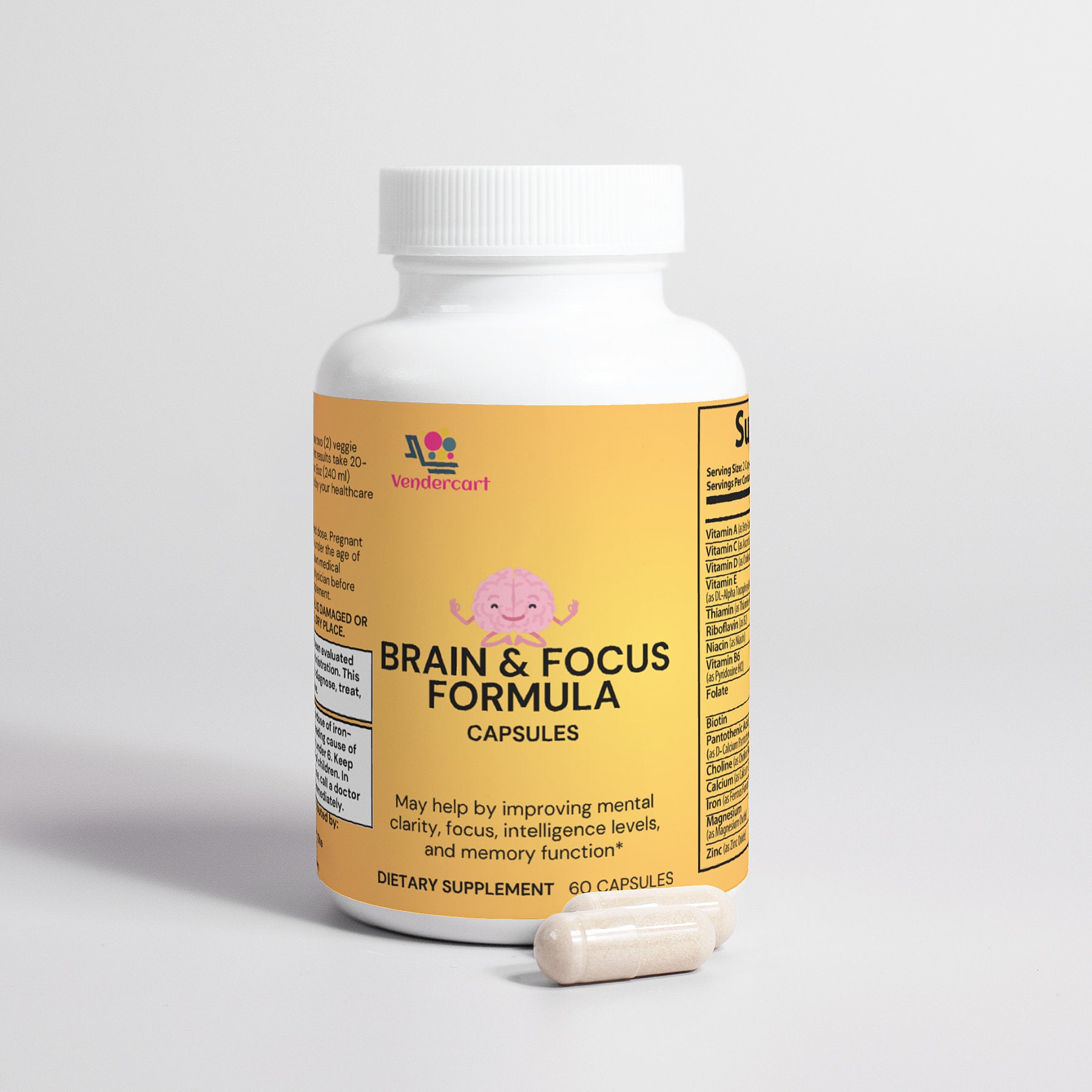 NOOTROPIC BRAIN AND FOCUS FORMULA - 5 - CJ