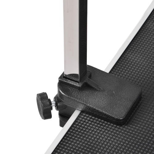 Professional Dog Pet Grooming Table Large Adjustable Heavy Duty Portable With Armrests And Lasso & Grid Tray - 5 - CJ