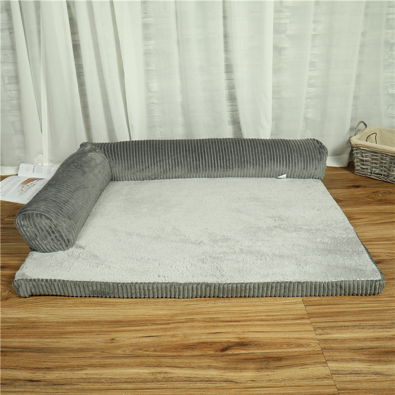 Pet Dog Bed - 0 - CJ - Grey - Bilateral - L - CJJJCWGY01138 - Grey - Bilateral - L