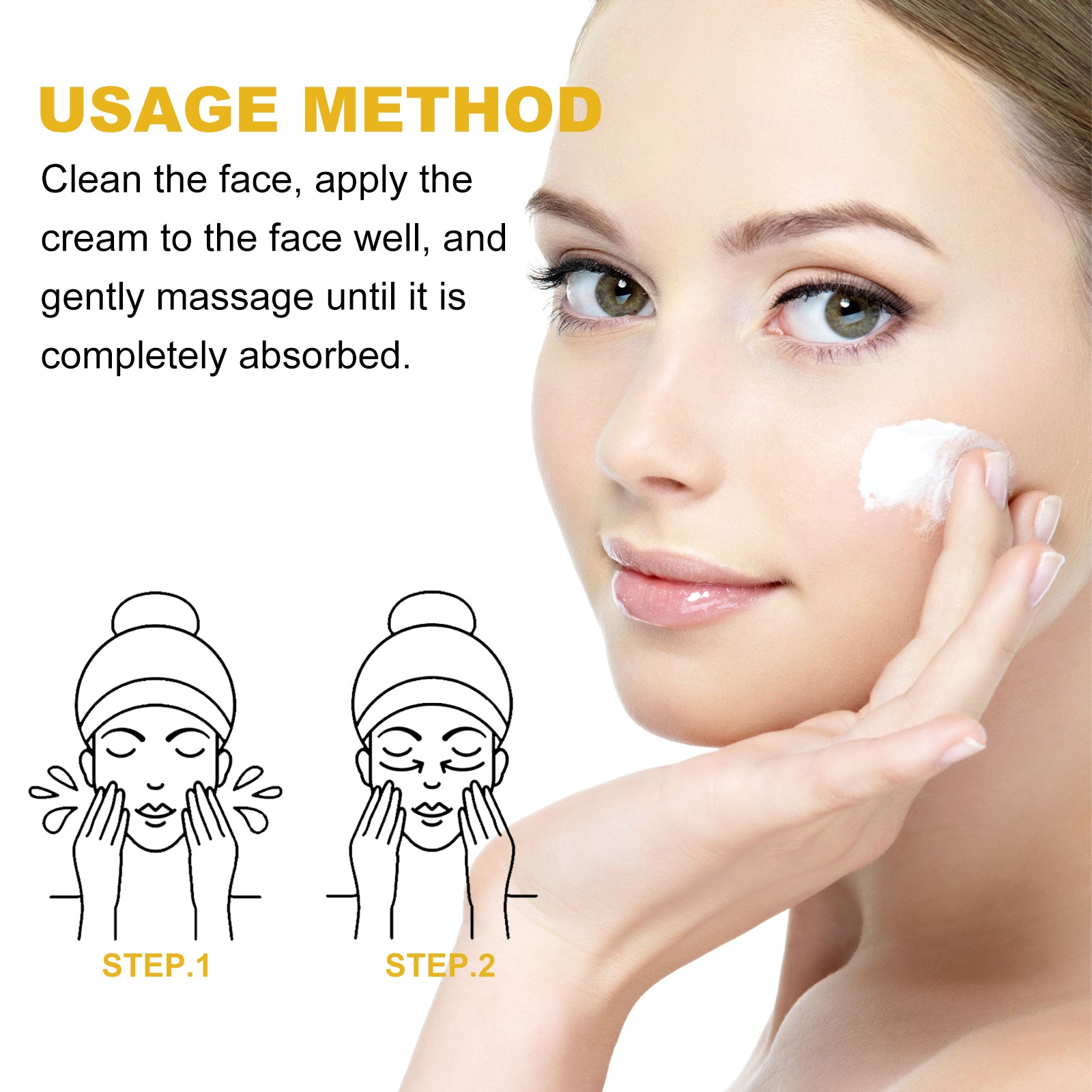 Wiyun V7 Whitening Cream Reduces Wrinkles And Fine Lines On The Face, Moisturizes And Brightens Skin, Anti - Aging And Replenishing Cream - 5 - CJ
