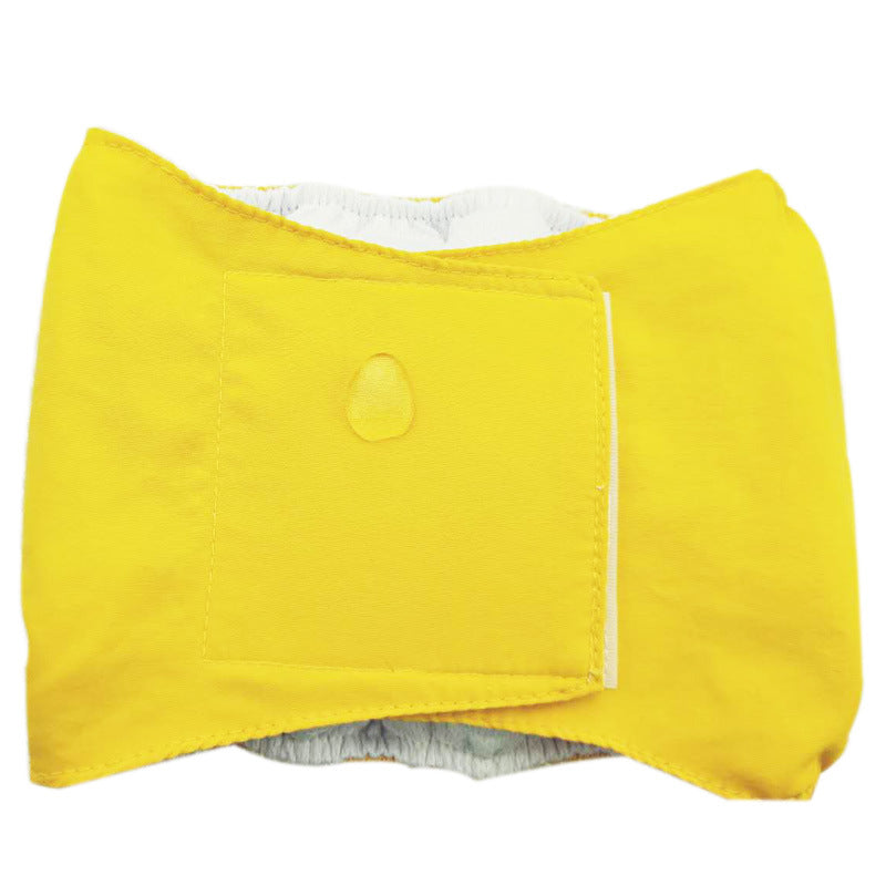 Pet - specific Dog Physiological Belt Diaper - 0 - CJ - Yellow - XL - CJGD145390820TG