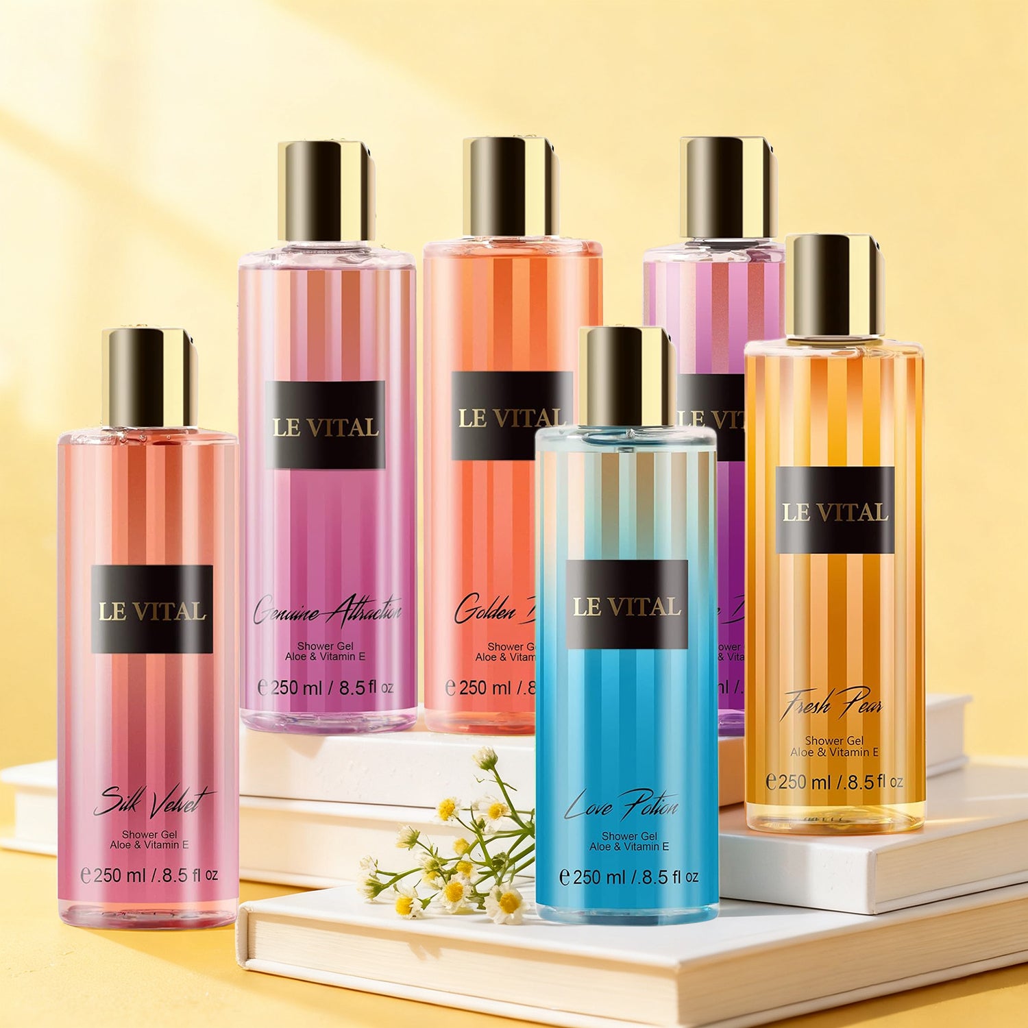 Shower Gel - Genuine Attraction&Shower Gel - Silk Velvet 8.5fl.oz, 250ml 12, Master - 5 - CJ