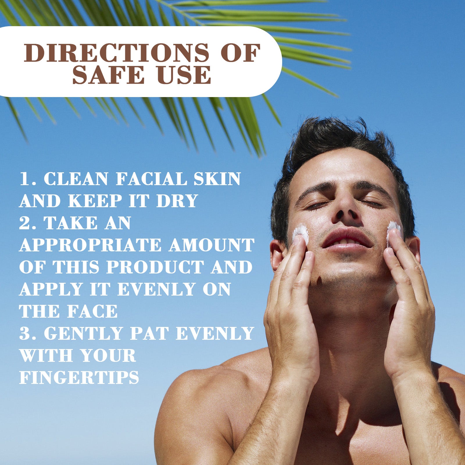 East Moon Enhanced Sunscreen For Men, Summer Outdoor Uv Protection Moisturizing Mild Refreshing Protective Cream - 5 - CJ