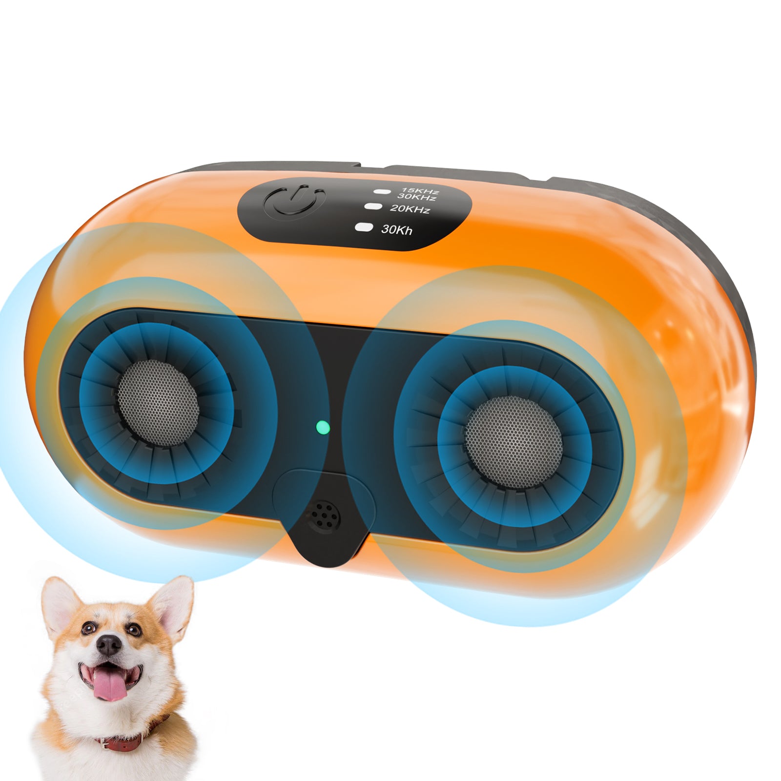 Ultrasonic Dog Bark Deterrent, Anti Barking Device Dog Barking Control Devices With 3 Modes Stop Barking Neighbors Dog, 50ft Range Indoor & Outdoor, Safe & Effective For Small Medium & Large Dogs - 5 - CJ