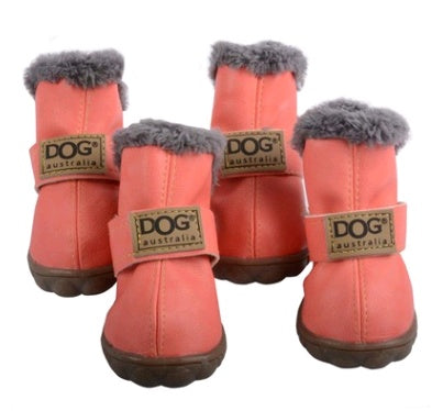 Dog Thick Snow Boots Keep Warm Teddy Autumn And Winter VIP Shoes - 0 - CJ
