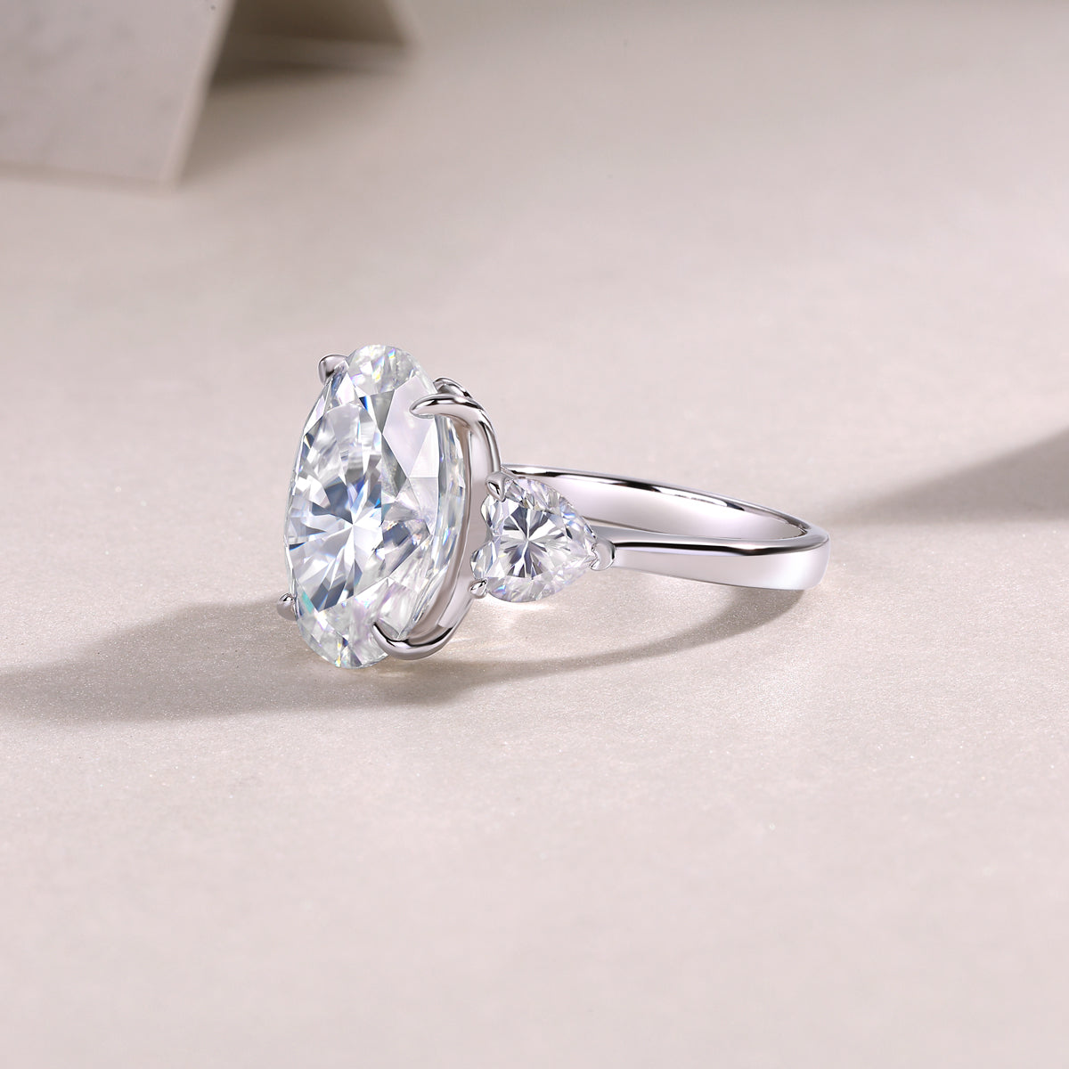 1Soul Resonance - A Fashionable And Luxurious Jewelry Accessory Set With Moissanite S925 Sterling Silver And Platinum - plated Diamond Prohibit TikTok sales - 5 - CJ