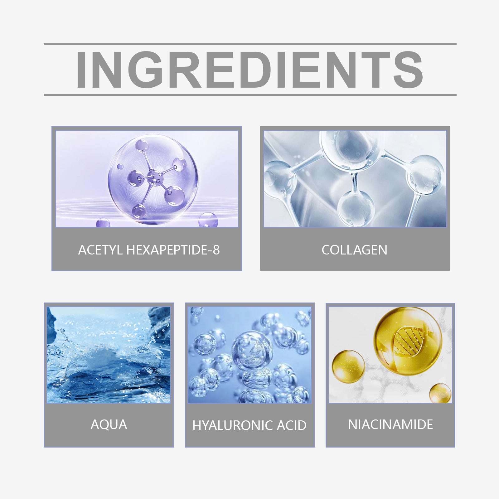 OUHOE Polypeptide Facial Essence, Moisturizing, Hydrating, Brightening And Glowing Facial Skin Essence - 5 - CJ