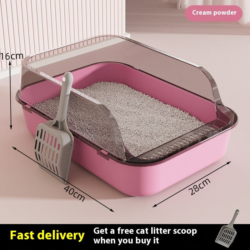 Litter Box Splash - proof Semi - closed - 0 - CJ