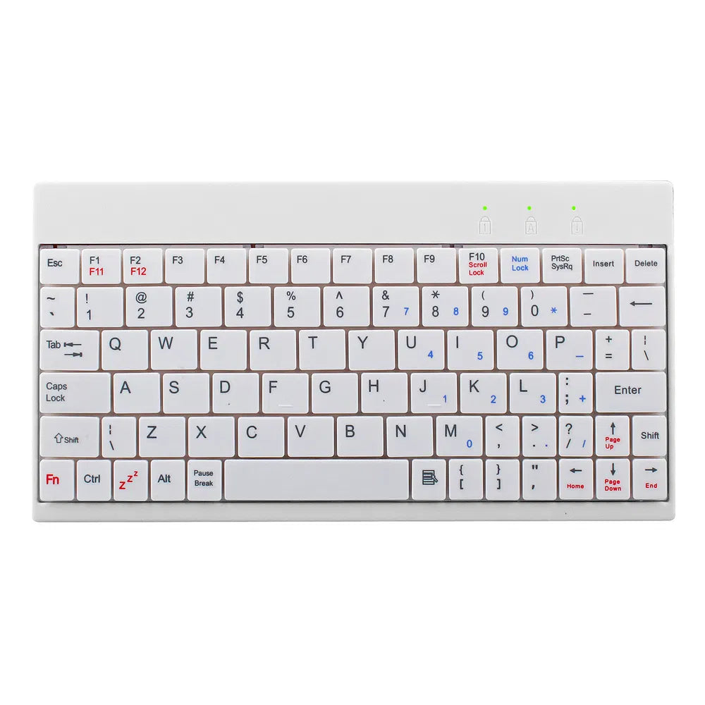 80 Keys Wired Keyboard Mini USB Connector Keyboard Portable Durable Keyboard With Carry Bag - 5 - CJ