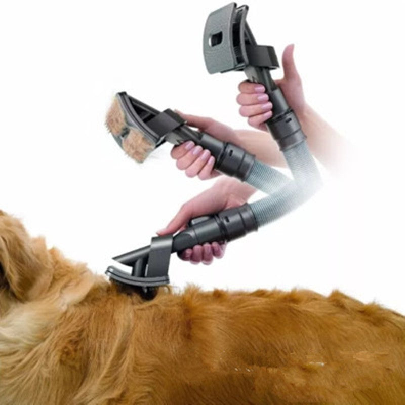 Pet Grooming Brush Tool Pet Vacuum Cleaner Brush Attachment - 0 - CJ