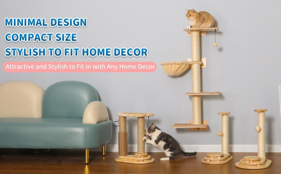 Indoor Cat Soft Scratching Board And Interactive Ball Track Toy Cat Rest And Grooming Supplies - 5 - cjdroshippping