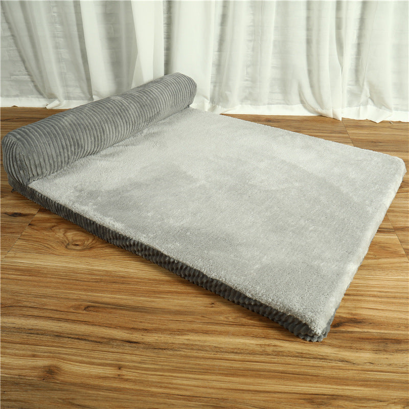 Pet Dog Bed - 0 - CJ - Grey - Unilateral - L - CJJJCWGY01138 - Grey - Unilateral - L