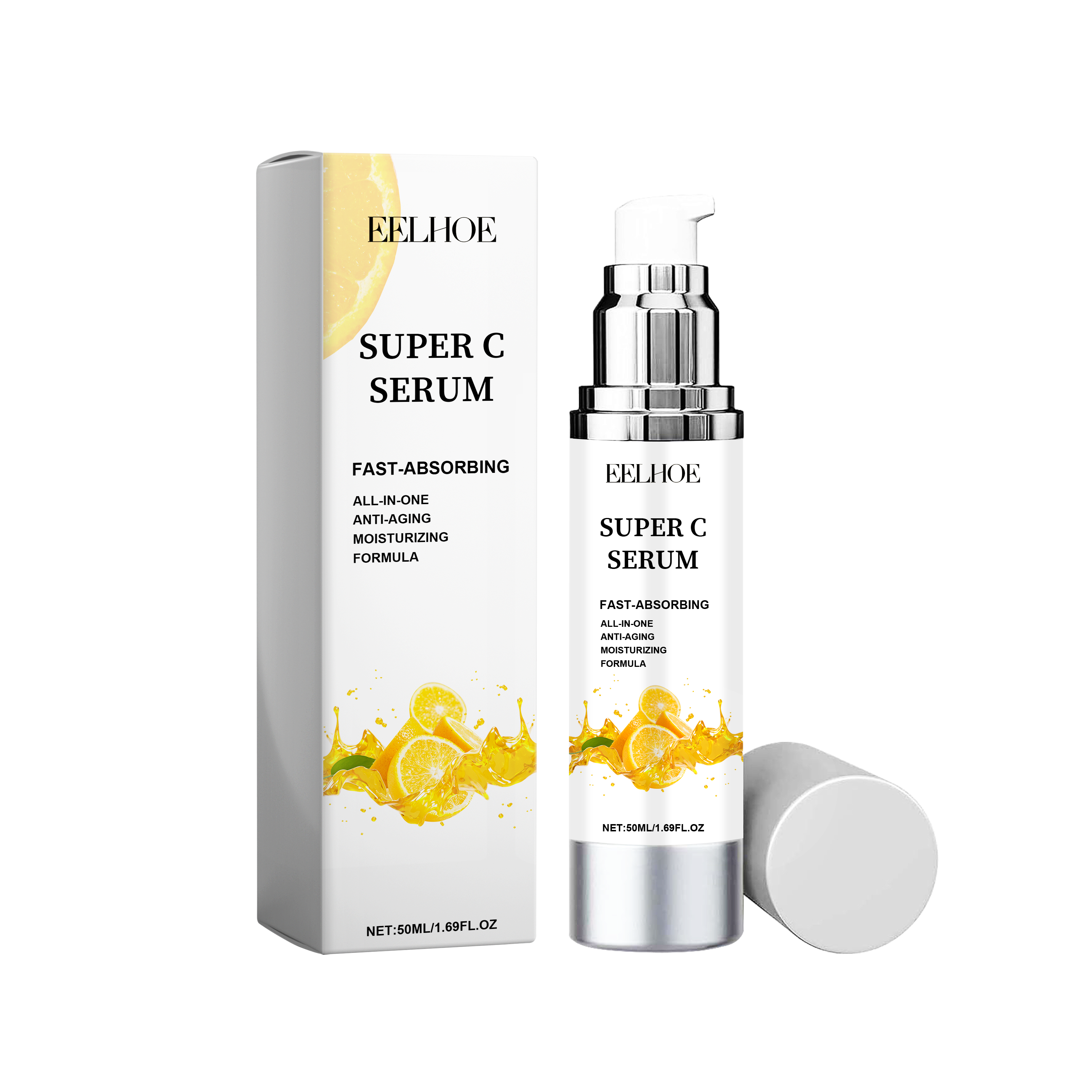 EELHOE Super C Serum, Refresh The White Skin Hydrating Moisture Soft Delicate Skin Essence - 5 - CJ