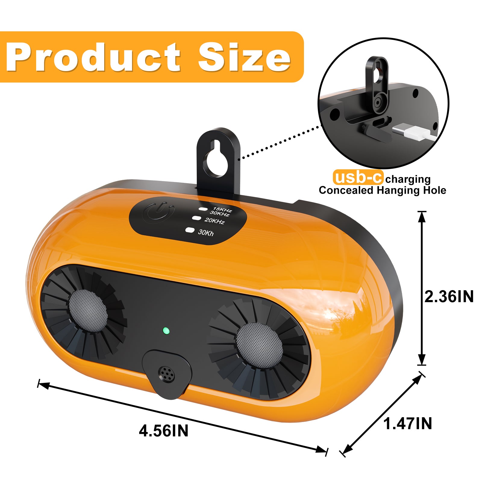 Ultrasonic Dog Bark Deterrent, Anti Barking Device Dog Barking Control Devices With 3 Modes Stop Barking Neighbors Dog, 50ft Range Indoor & Outdoor, Safe & Effective For Small Medium & Large Dogs - 5 - CJ