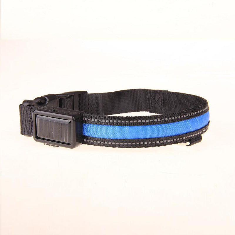 Solar LED Luminous Pet Dog Fashion Collar - 0 - CJ