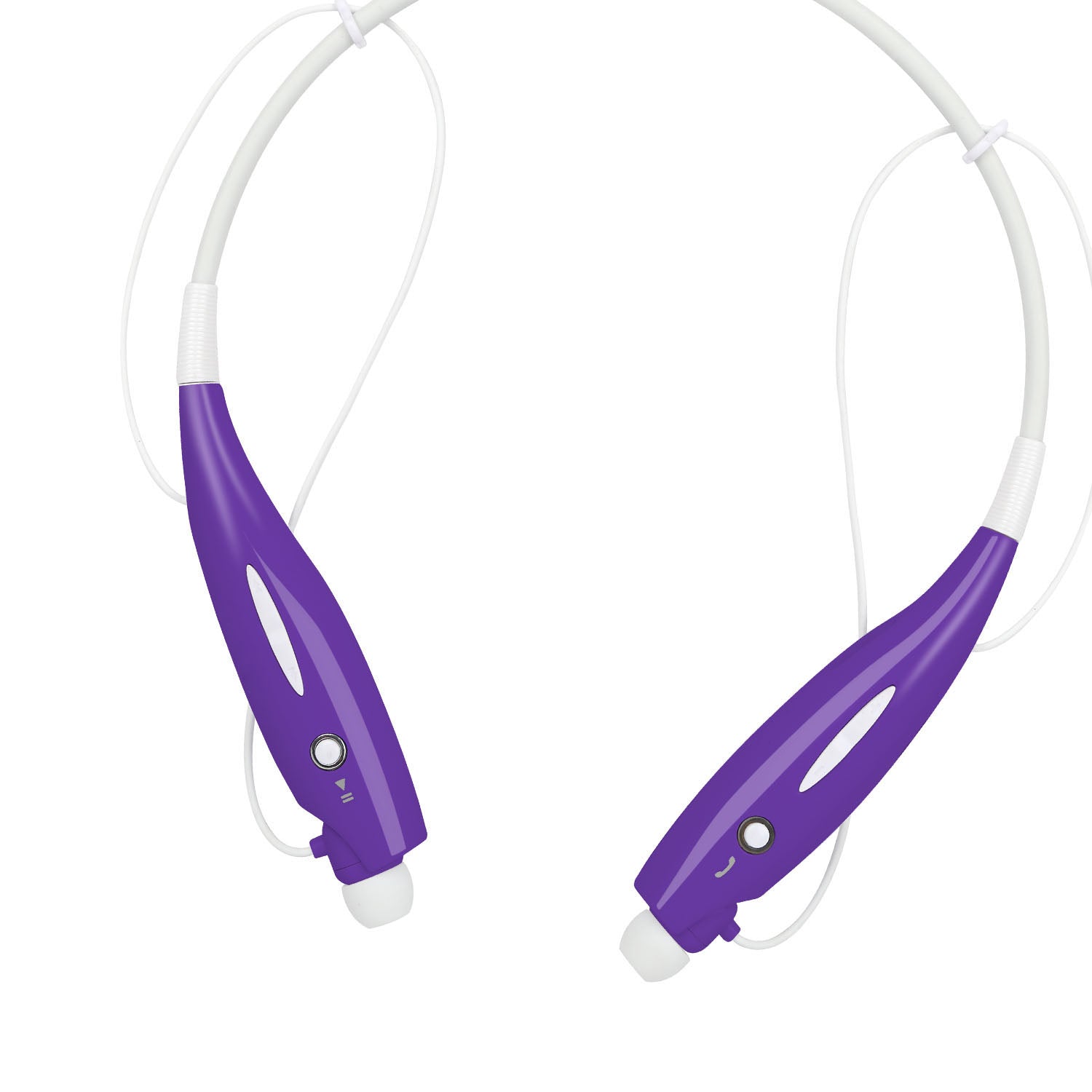 Wireless Stereo Headsets Sport Neckband Headphones In - ear Magnetic IPX4 Waterproof Earbuds With Built - in Mic Call Vibrate Alert Number Broadcast Running Gym - 5 - CJ