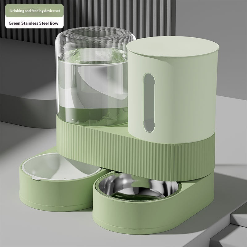 Automatic Pet Water And Food Dispenser In One - 0 - CJ