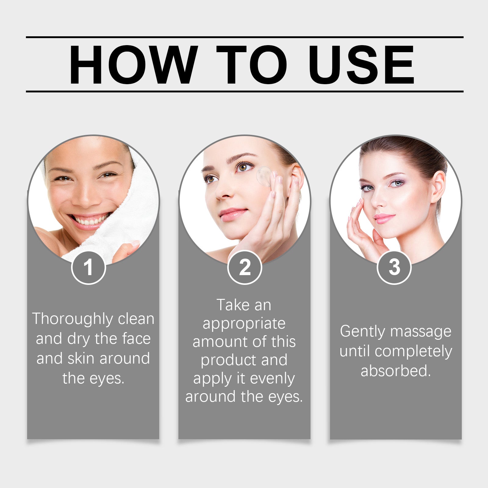 OUHOE Eye Essence Moisturizes And Tightenes The Skin Around The Eyes, Lightening The Fine Lines And Bags Under The Eyes - 5 - CJ