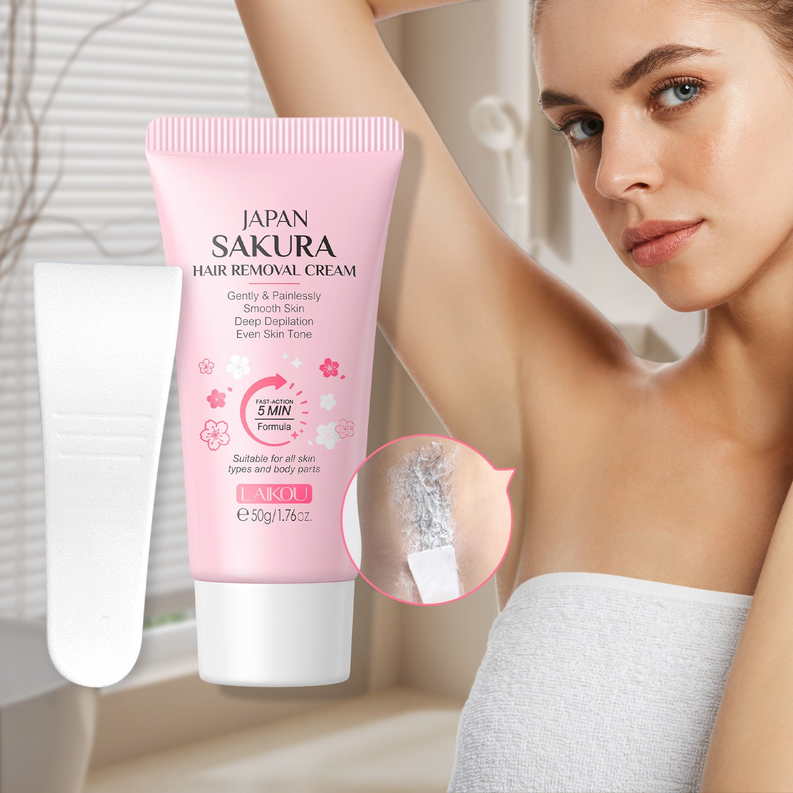 Depilatory Cream Leg Hair, No Black Spots Under Armpit - 0 - CJ