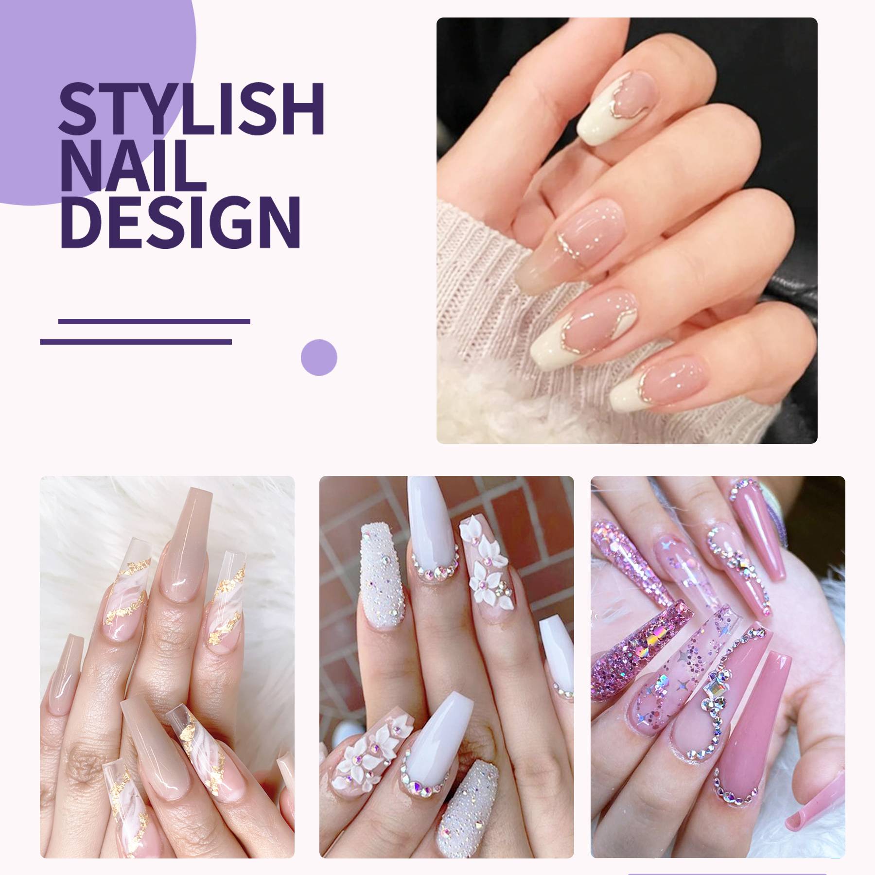 Professional Acrylic Nail Kit, Acrylic Powder And Liquid Set - 5 - CJ