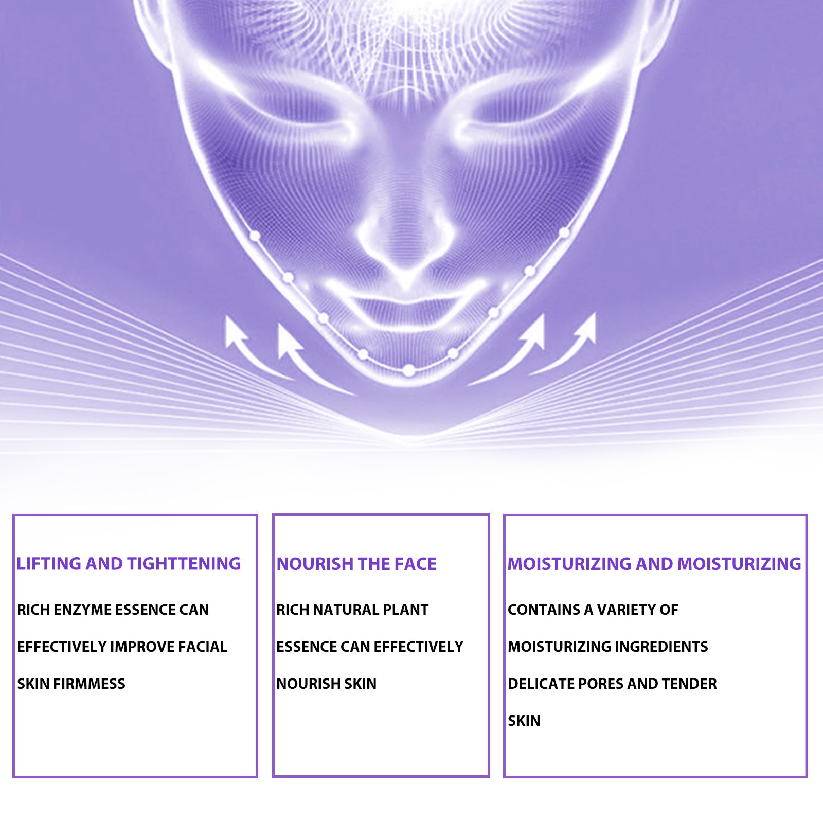 Jaysuing V Face Firming Cream, Contours Tightening, Chin Lifting Facial Skin Relaxation Massage Cream - 5 - CJ