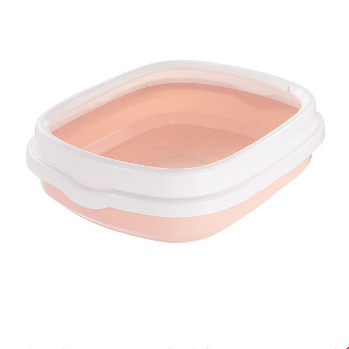 Deodorant semi - enclosed cat litter box - 0 - CJ - Pink - CJJJCWMY00666 - Pink