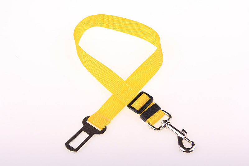 Fixed Strap Polyester Dog Strap Dog Leash Dog Leash - 0 - CJ - 70cm - Yellow - CJJJCWGX00008 - 70cm - Yellow