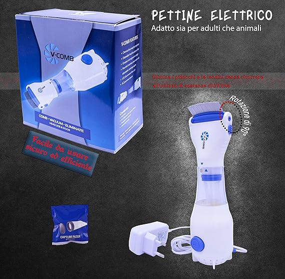 Electric Head Lice Comb - 5 - CJ